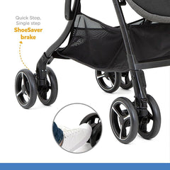 Joie SMA Baggi 4WD Drift Baby Pram Carbon - Baby Stroller for Ages 0-3 Years
