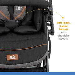 Joie SMA Baggi 4WD Drift Baby Pram Carbon - Baby Stroller for Ages 0-3 Years