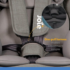 Joie Tilt Car Seat Foggy Grey - Front & Rear Faces Rearward Car Seat For Ages 0-4 Years