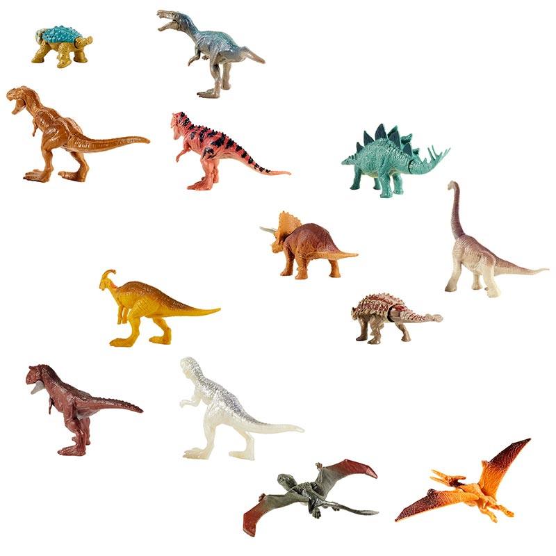 Jurassic World Mini Dinosaur Figures, 1 Figure, Styles May Vary