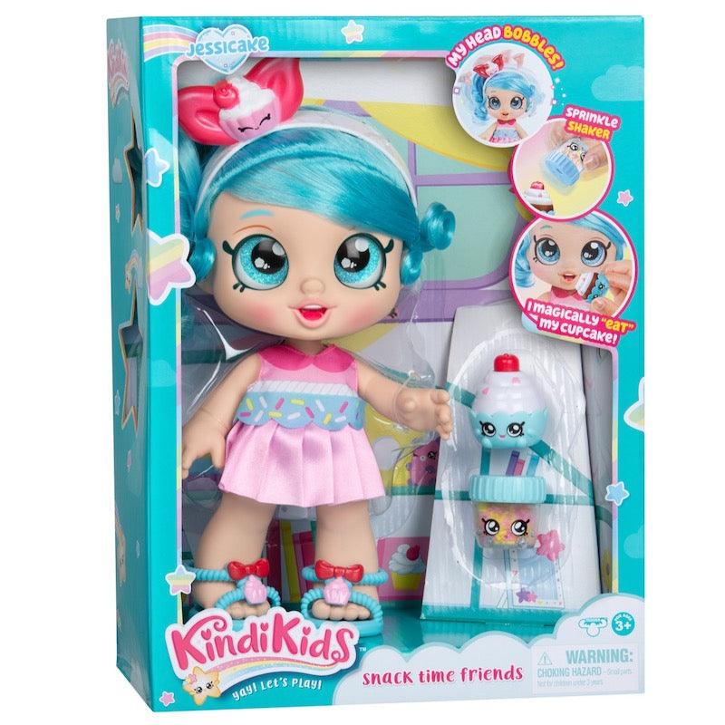 Kindi Kids S1 Toddler Doll Single Pack - Snack Time Friends Jessicake for Girls 3+