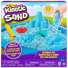 Kinetic Sand Box and Molds Set, Styles May Vary