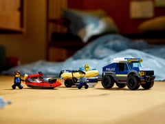 LEGO City Elite Police Boat Transport