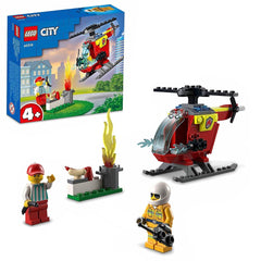 LEGO City Fire Helicopter Building Kit for Ages 4+