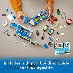 LEGO City Police Mobile Command Truck Building Kit for Ages 6+