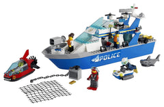 LEGO City Police Patrol Boat Building Kit for Ages 5+