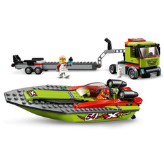 LEGO City Race Boat Transporter