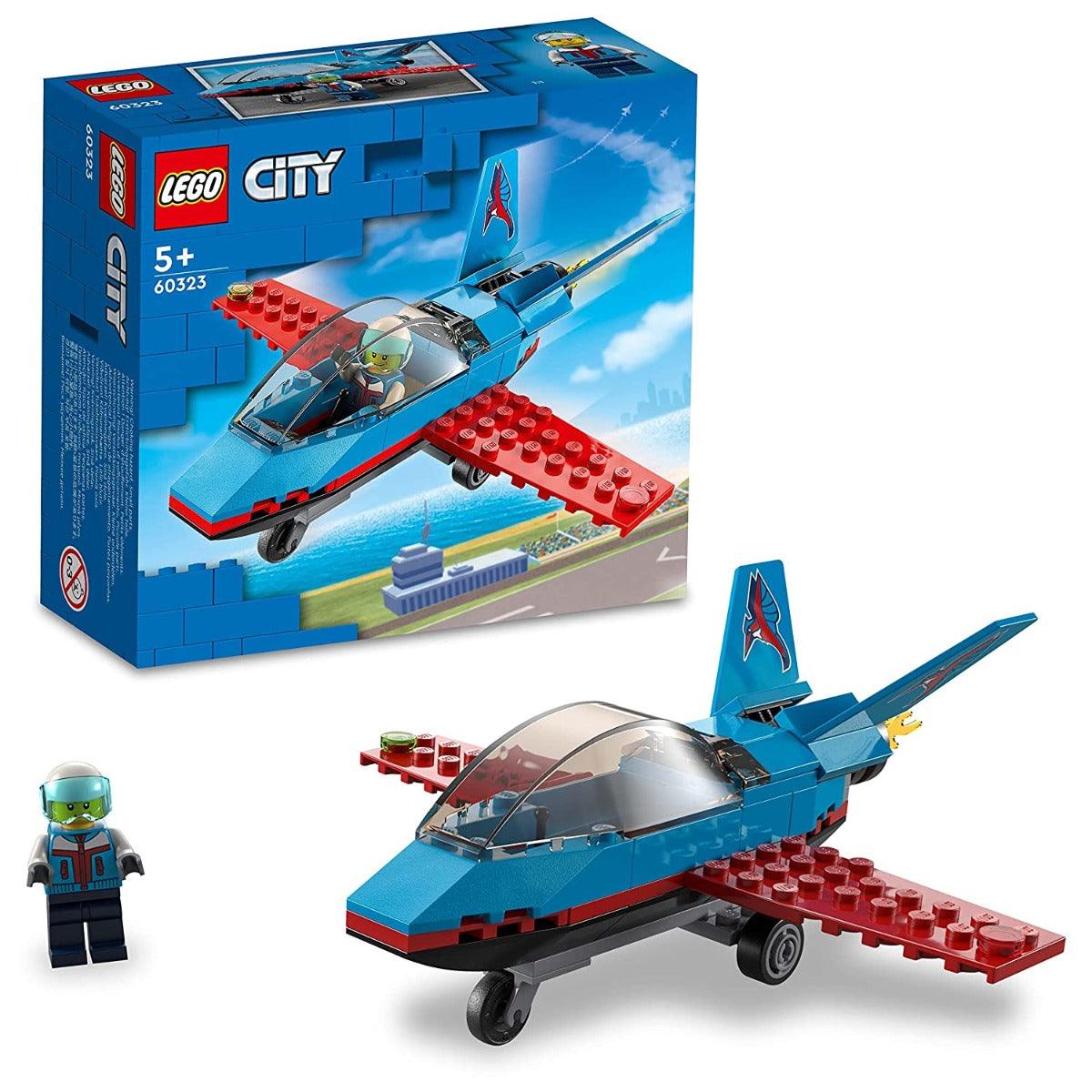 LEGO City Stunt Plane Building Kit for Ages 5+