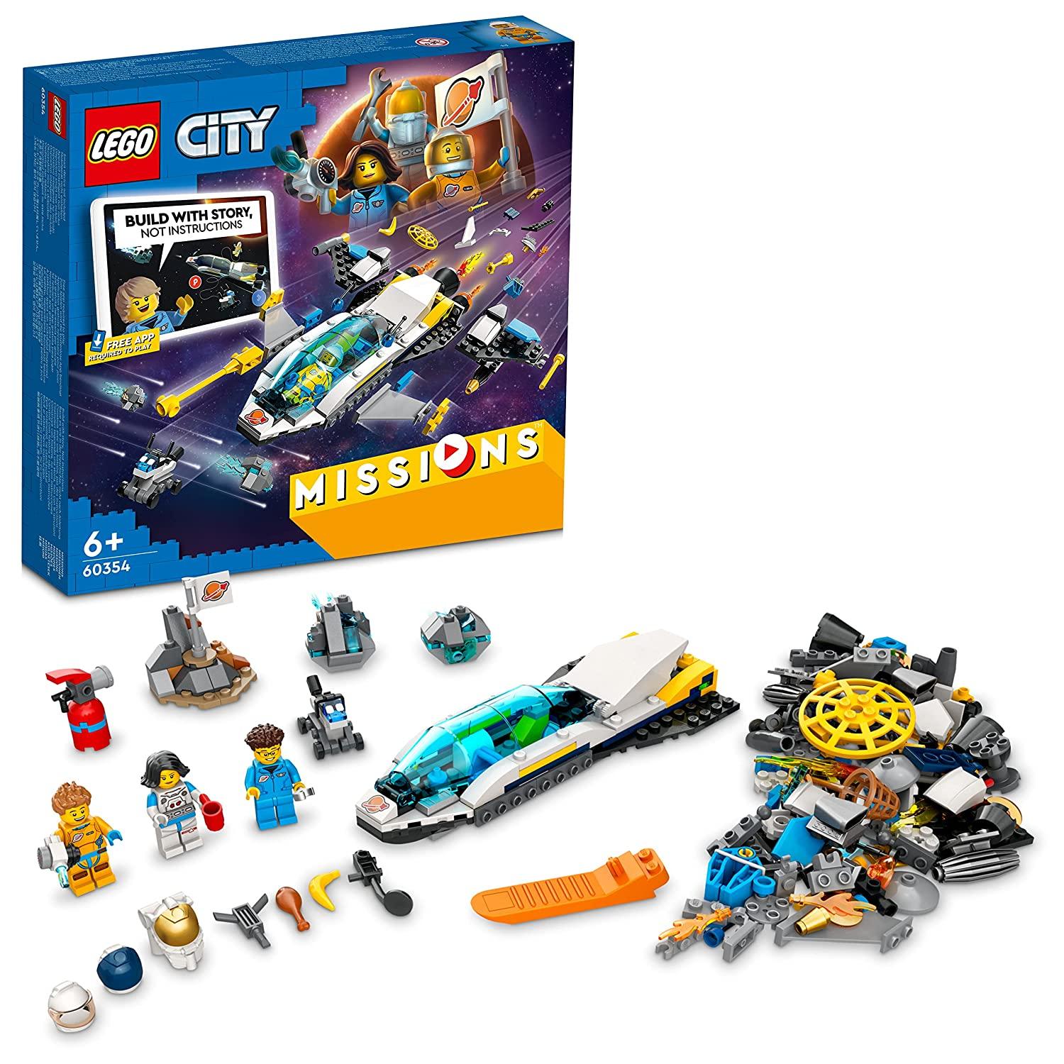 LEGO City Mars Spacecraft Exploration Building Kit for Ages 6+