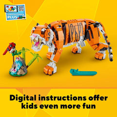 LEGO Creator 3in1 Majestic Tiger Building Kit for Ages 9+