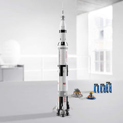 LEGO Ideas NASA Apollo Saturn V Building Kit for Ages 16+
