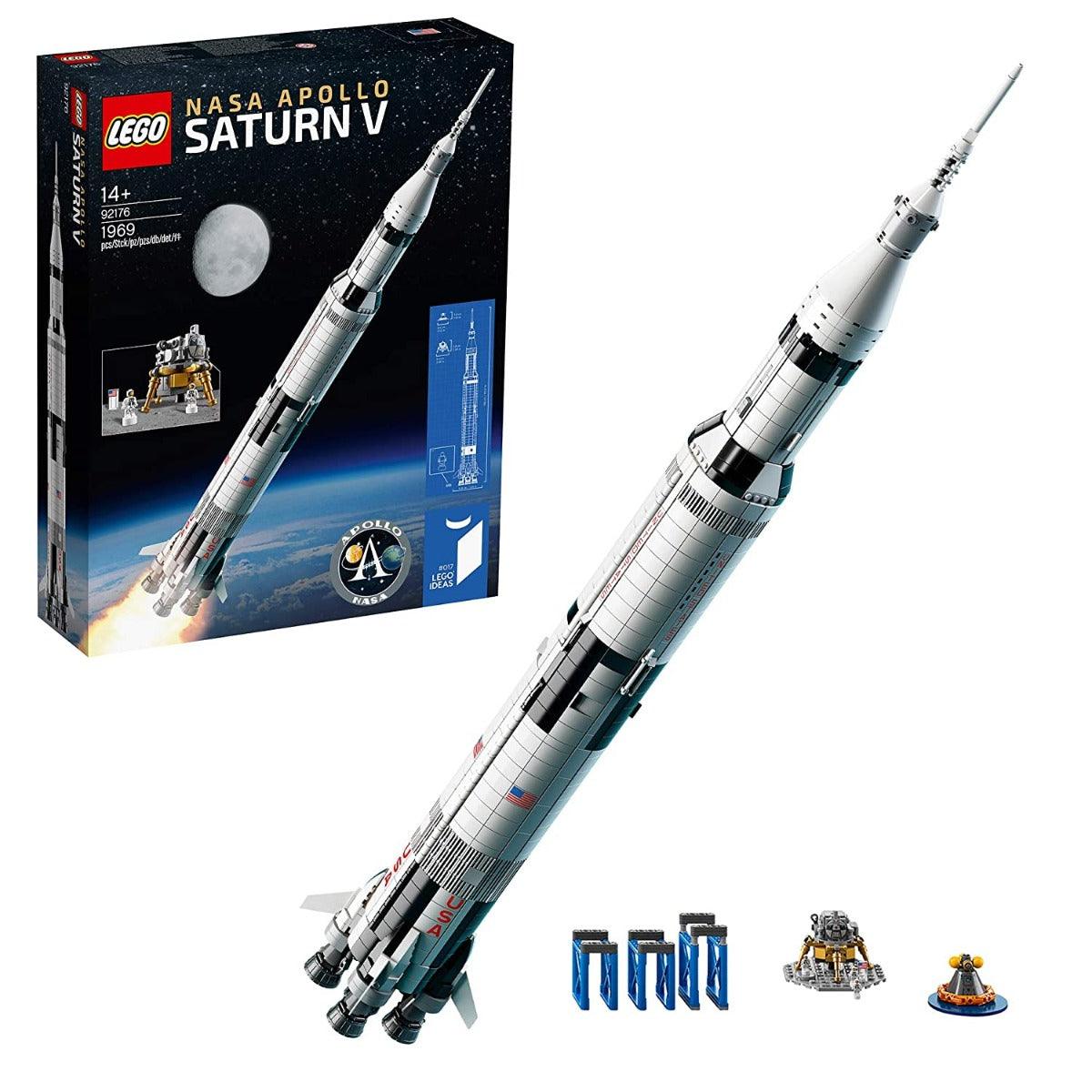 LEGO Ideas NASA Apollo Saturn V Building Kit for Ages 16+