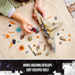 LEGO Marvel Sanctuary II: Endgame Battle Building Kit for Ages 7+