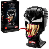 LEGO Marvel Spider-Man Venom Helmet Collectible Building Kit for Ages 16+