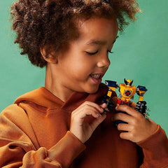 LEGO Marvel Wolverine Mech Armor Building Kit for Ages 7+