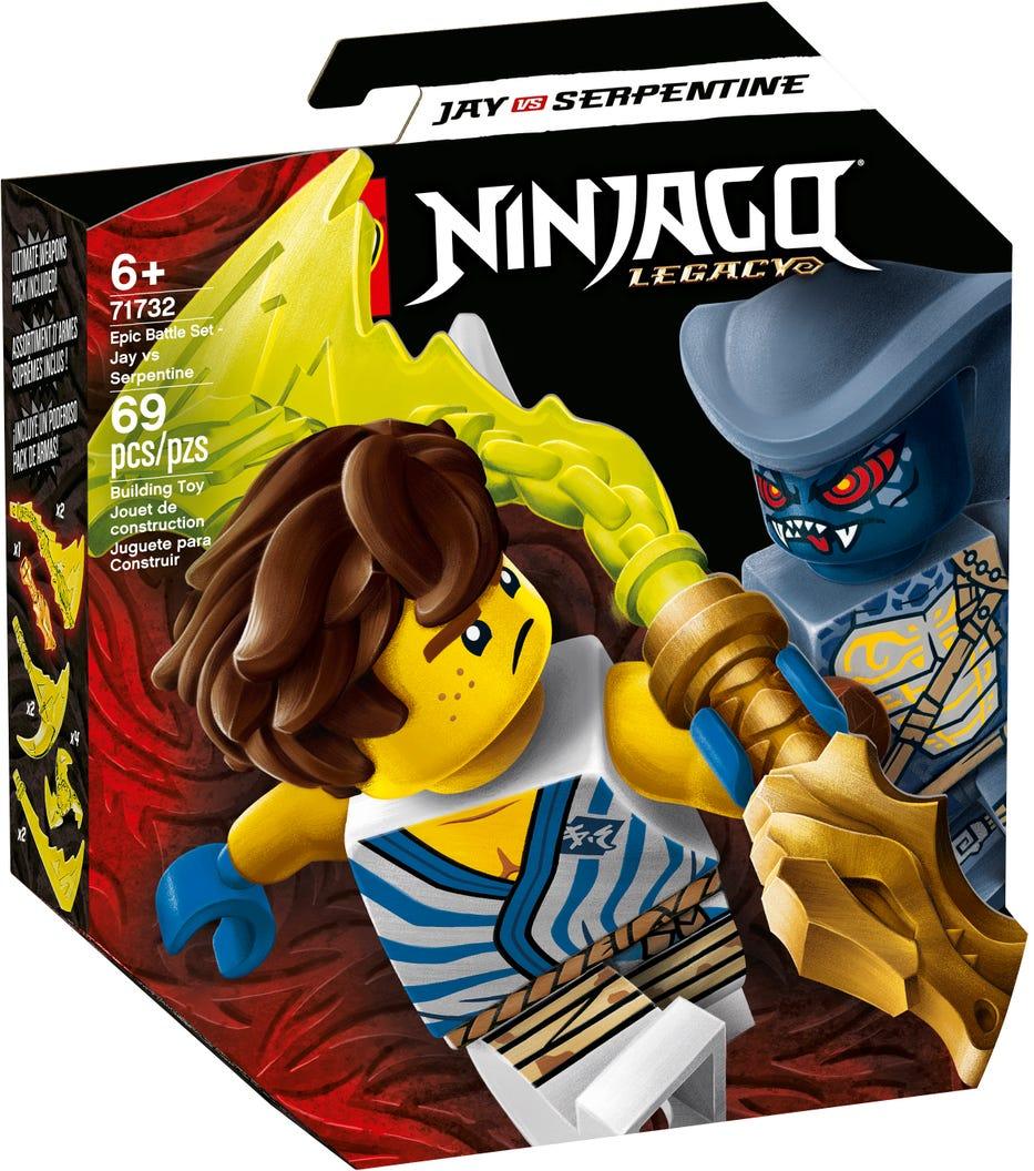 LEGO Ninjago Epic Battle Set - Jay vs. Serpentine