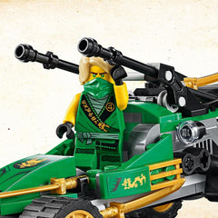 LEGO Ninjago Legacy Jungle Raider Car with Lloyd Minifigure Building Kit for Ages 7+