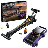 LEGO Speed Champions Mopar Dodge SRT Top Fuel Dragster & 1970 Dodge Challenger Building Kit for Ages 8+