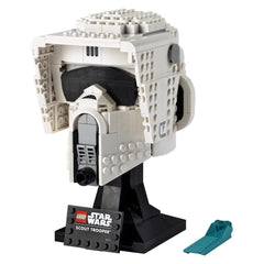 LEGO Star Wars Scout Trooper Helmet Collectible Building Kit for Ages 16+