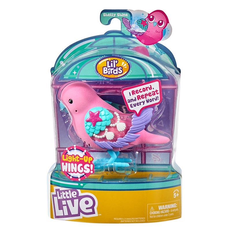 Buy Little Live Pets S9 Bird Single Pack Shelly Shine Online at