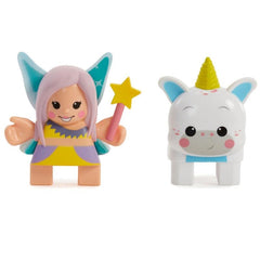 Little Tikes Waffle Blocks Double Figure Pack- Fairy/Unicorn, Toys for Kids, 1 Year & Above, Activity, Kids Learning Toys