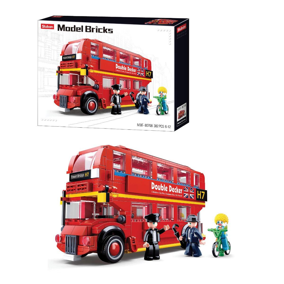 Sluban London Bus Building Blocks For Ages 6+