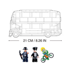 Sluban London Bus Building Blocks For Ages 6+