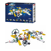 Sluban International Space Station 8 In 1 Building Blocks For Ages 6+