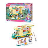 Sluban Happy Diary Camper Building Blocks For Ages 6+