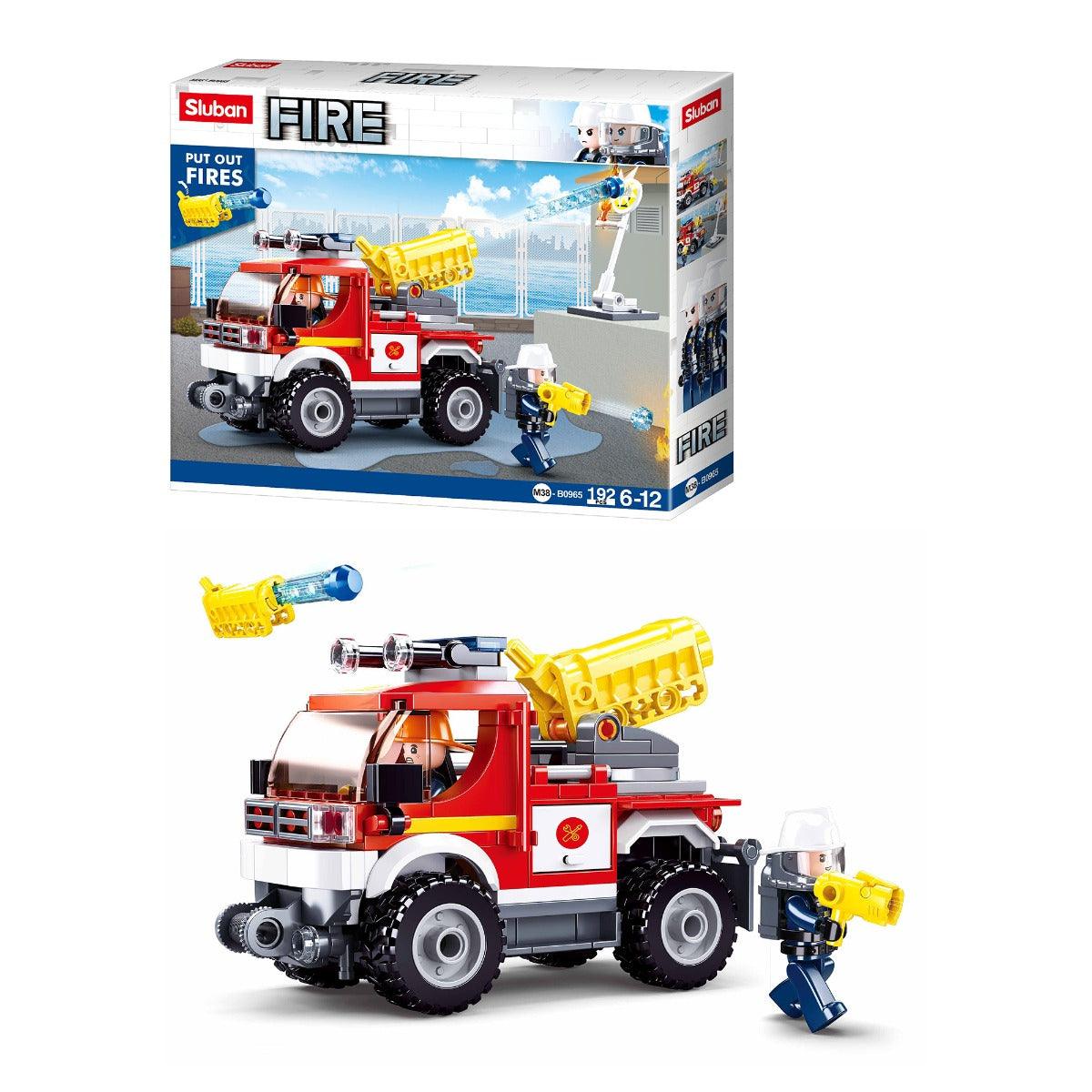 Sluban Fire Engine Building Blocks For Ages 6+