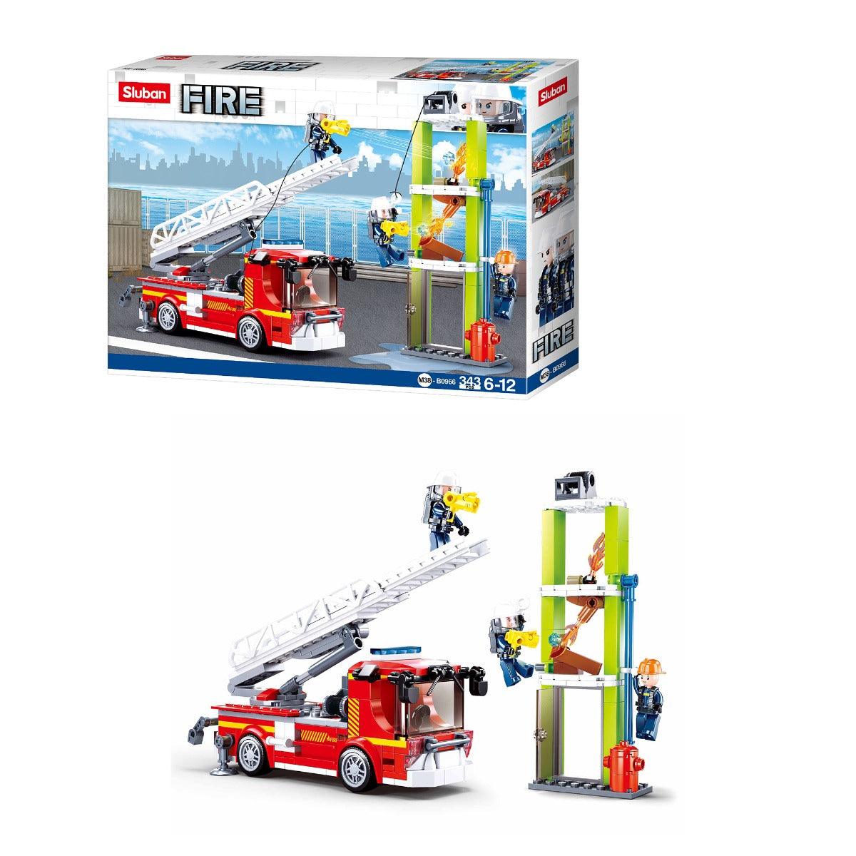 Sluban Fire Engine Building Blocks For Ages 6+