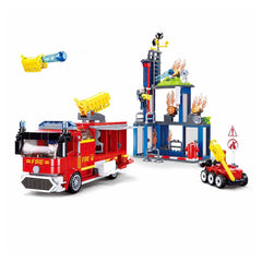 Sluban Fire Fighting Training Center Building Blocks For Ages 6+