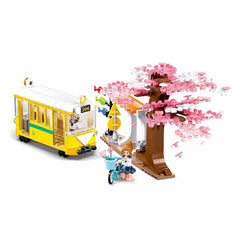 Sluban Happy Diary-Downtown Tram Building Blocks For Ages 6+