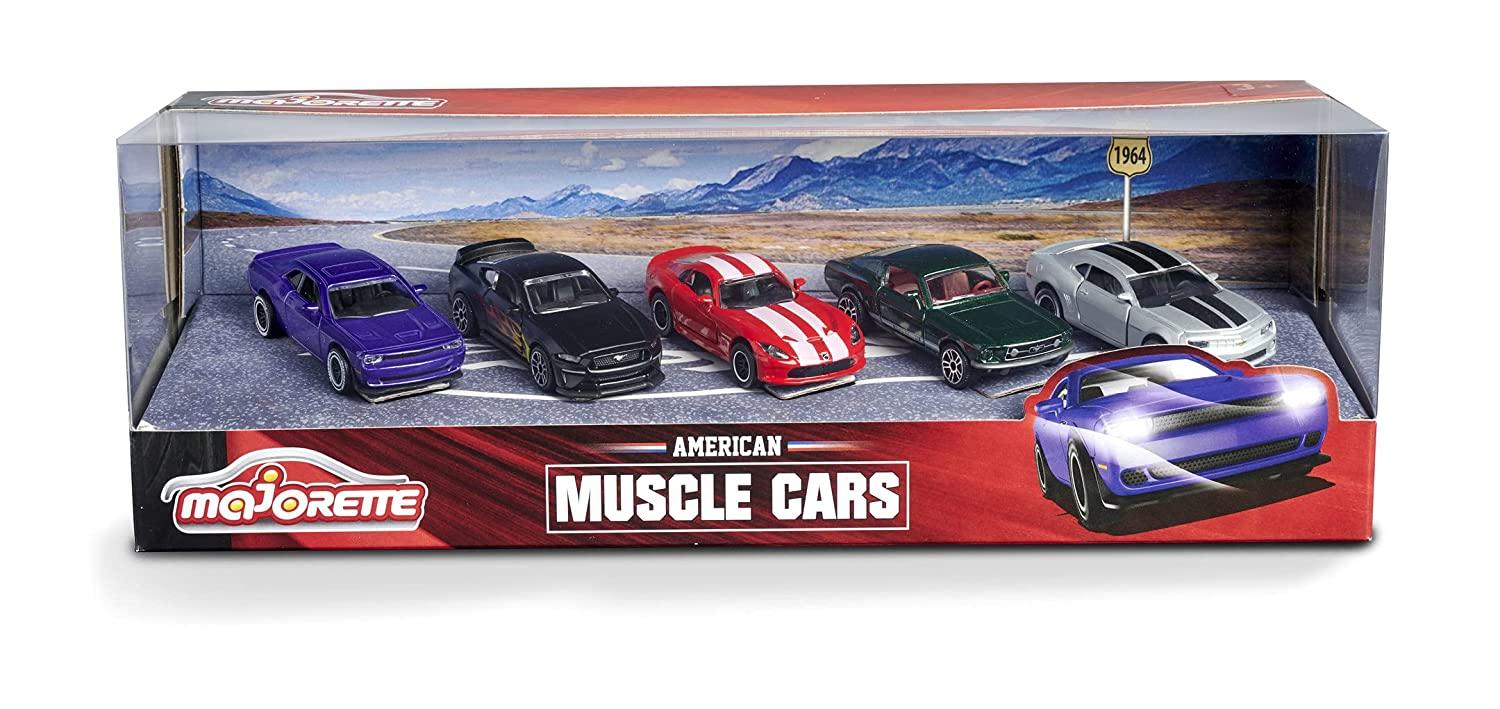 Majorette Muscle Car Gift Pack - 5 Cars