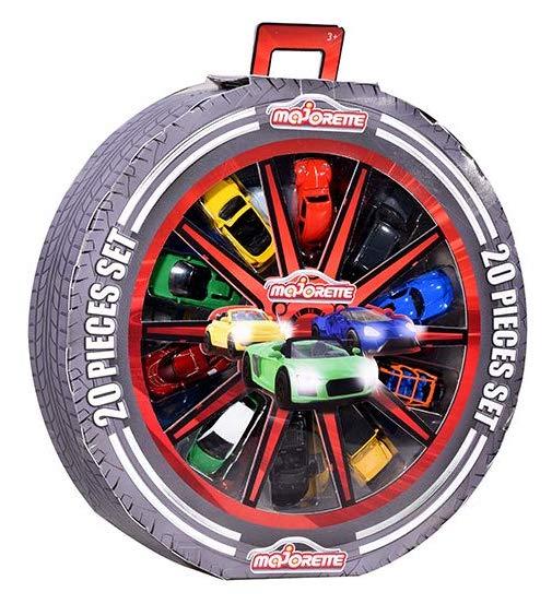 Majorette Wow Wheel Giftpack, Set of 20 Miniature Car Boxes
