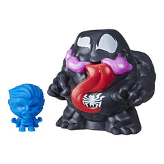 Marvel Spiderman Venom Burst 3-Inch Action Figure Toy, With Ooze and 1-Inch Figure, For Kids Ages 4 And Up