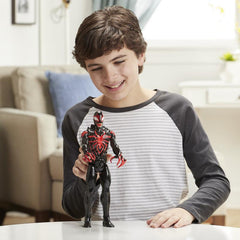 Marvel Universe Inspired Spider-Man Maximum Venom Titan Hero Miles Morales Action Figure, Ages 4 And Up