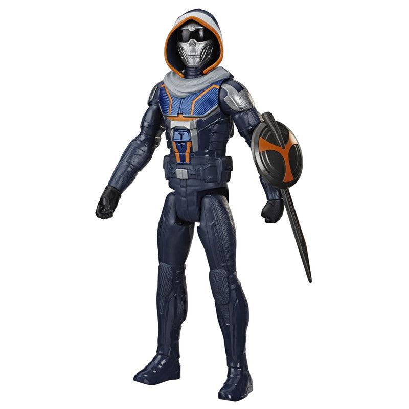 Marvel Avengers Black Widow Titan Hero Series Blast Gear Taskmaster Action Figure, For Kids Ages 4 And Up