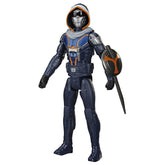 Marvel Avengers Black Widow Titan Hero Series Blast Gear Taskmaster Action Figure, For Kids Ages 4 And Up