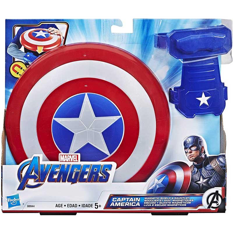 Marvel Avengers Captain America Magnetic Shield & Gauntlet