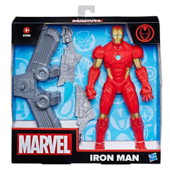 Marvel Avengers Iron Man Figure 9.5-Inch Action Figure Toy, Arc Booster, 2 Arc Swords, For Kids Ages 4 & Up