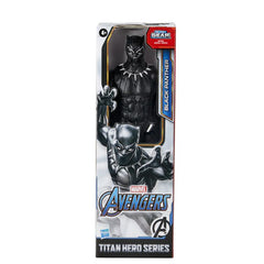 Marvel Avengers Titan Hero Series Black Panther Action Figure, 12-Inch Toy, For Kids Ages 4 And Up