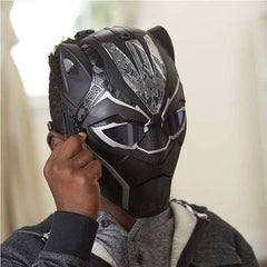 Marvel Black Panther Vibranium Power FX Mask with Pulsating Light Effects for Costume and Role Play