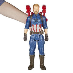 Marvel Infinity War Titan Hero Series Captain America with Titan Hero Power FX