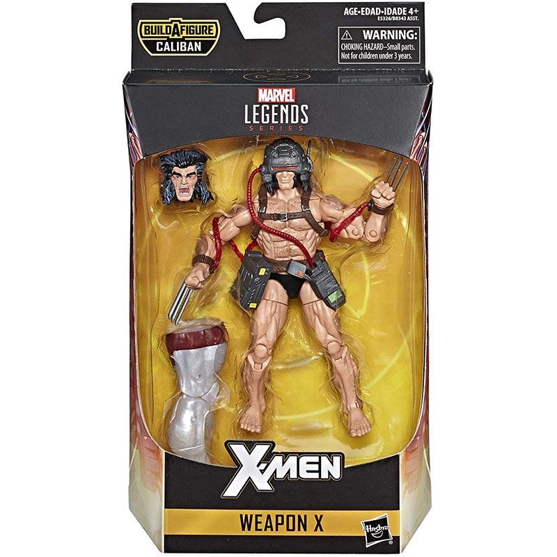 Marvel Legends Series 6-inch Collectible Action Figure Weapon X Toy (X-Men Collection) – with Marvel's Caliban Build-a-Figure Part