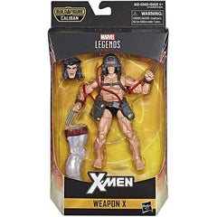 Marvel Legends Series 6-inch Collectible Action Figure Weapon X Toy (X-Men Collection) – with Marvel's Caliban Build-a-Figure Part