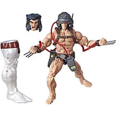 Marvel Legends Series 6-inch Collectible Action Figure Weapon X Toy (X-Men Collection) – with Marvel's Caliban Build-a-Figure Part