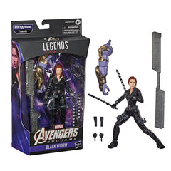 Marvel Legends Series Avengers 6-inch Collectible Action Figure Toy Black Widow, Premium Design and 6 Accessories
