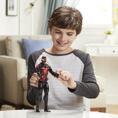 Marvel Universe Inspired Spider-Man Maximum Venom Titan Hero Miles Morales Action Figure, Ages 4 And Up
