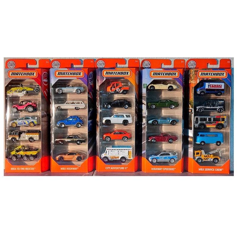 Matchbox Service Crew 5 Car Gift Pack - Color And Design May Vary